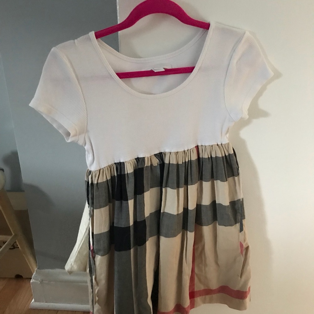 Burberry girls dress gently used